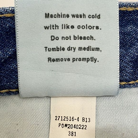 Carhartt 381-83 Relaxed Fit Men’s 36x32 Heavy Denim Dark Wash Work Blue Jeans - Picture 7 of 7